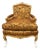 Custom Dipped Vintage Louis XV-Style Bergère Chair | Avant-Garde Modernized Vintage Accent For Sale