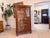 Biedermeier Sun-Shaped Display Cabinet in Walnut For Sale - Image 5 of 13