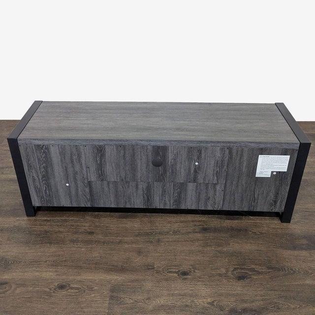 Gray Walker Edison Industrial Modern Wood Tv Stand For Sale - Image 8 of 9