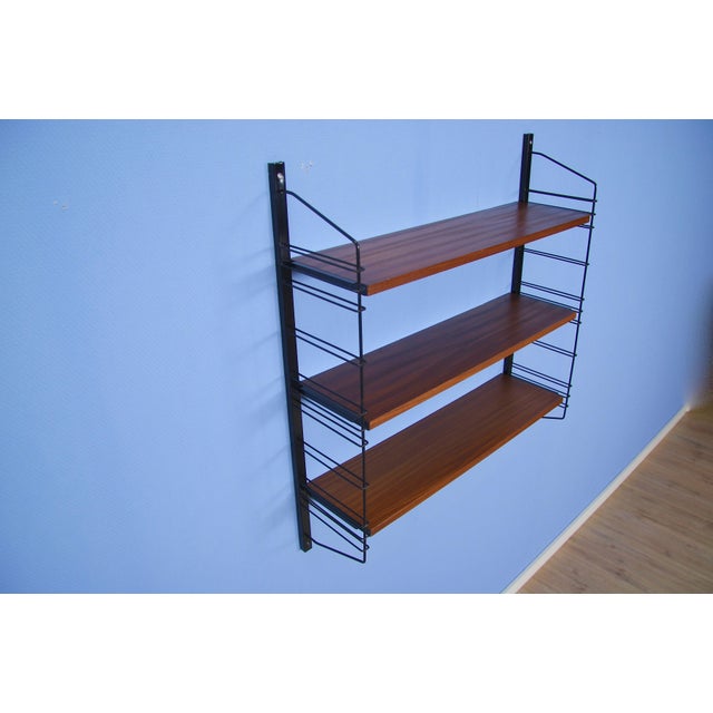 Tomado Danish Wall Rack in Teak by A. Dekker for Tomado, 1960s For Sale - Image 4 of 7