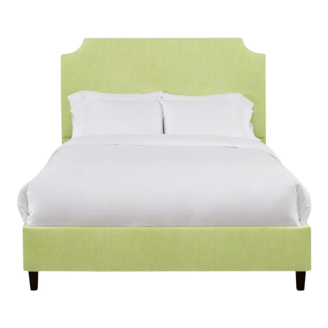 This listing is for the headboard only, and does not include the bedframe with the purchase. From Chairish's line of...
