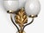 Metal 1950s Swedish Modern, Double Wall Light, Brass, Opaline Glass For Sale - Image 7 of 10