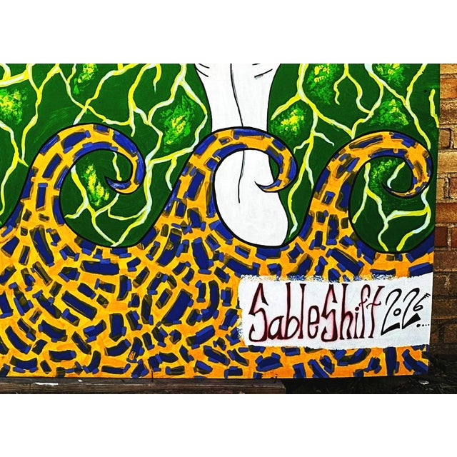 Monumental Triptych “Mal De Mer” by Sableshift, 2026 (11' W X 8' H Original Painting) For Sale - Image 15 of 15