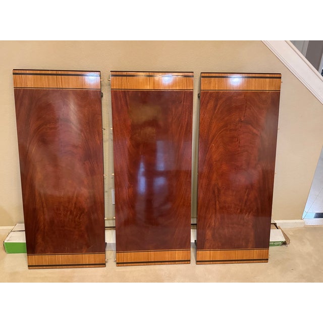 1990s Regency Dining Table and Chairs For Sale - Image 16 of 18