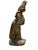 Early 20th Century Charlotte Monginot Girl W Flowers Bronze Sculpture For Sale - Image 4 of 12