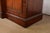 Henkel Harris Georgian Carved Mahogany Lighted Breakfront Bookcase Cabinet For Sale - Image 13 of 18