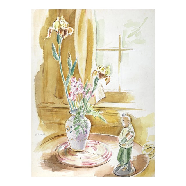 Still Life With Chinese Doll, Charles Blaze Vukovich For Sale