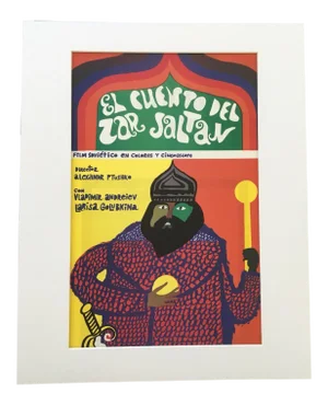 1970s "El Cuento Del Zar Saltan" Print of Film Poster