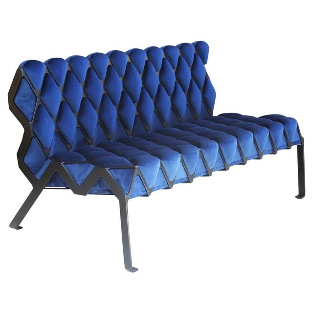 Matrice Bench by Plumbum For Sale - Image 10 of 10