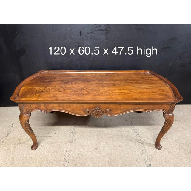 Burr Walnut Coffee Table, 1920 For Sale - Image 12 of 14