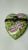 French Limoges France Rochard Hand Painted Heart Shaped Hinged Box For Sale - Image 3 of 9
