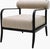 Introducing the Antibes Accent Chair - a stunning addition to any living space that effortlessly marries style with...