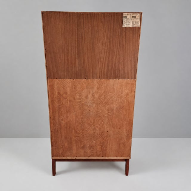 Vintage Bookcase in Beech, 1970s For Sale - Image 3 of 10