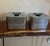 Vintage Chrome Coffee & Tea Canisters — Set of 2 For Sale - Image 4 of 7