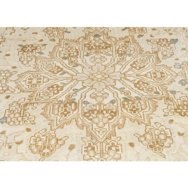 Persian Antique Rug 9'5" x 12'5" For Sale - Image 4 of 4
