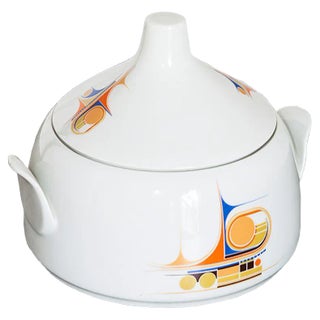 Porcelain Bowl from Ancàp, 1960s For Sale