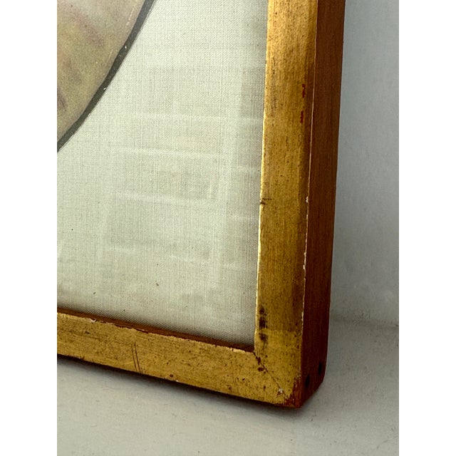 Gilt Framed Pablo Picasso Ceramic Plate Print For Sale - Image 10 of 12