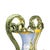Printmaking Materials Pair of Italian Maiolica Vases, Coiled Snake Handles, Ca. 1880 For Sale - Image 7 of 10