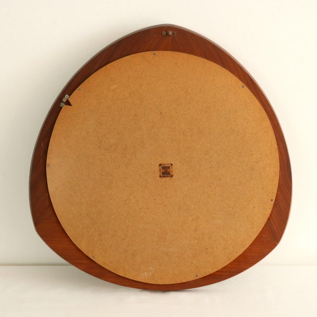Oscar Wall Mirror in Carved Wood by Franco Campo and Carlo Graffi for Home, Italy, 1960s For Sale - Image 4 of 5