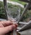 1950s Mid-Century Modern Wine Glasses Crystal Garland Pattern by Libbey Glass Company - Set of 7 For Sale In Greensboro - Image 6 of 10