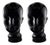 Contemporary 1970s Vintage Spanish Glossy Black Glass Mannequin Heads — Pair of Sculptural Bookends For Sale - Image 3 of 5
