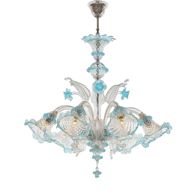 Murano Chandelier by Stilart For Sale