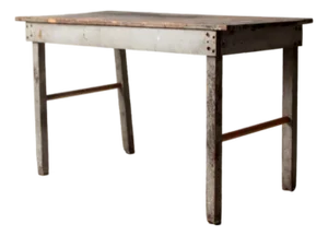 Antique Wood Farmhouse Table