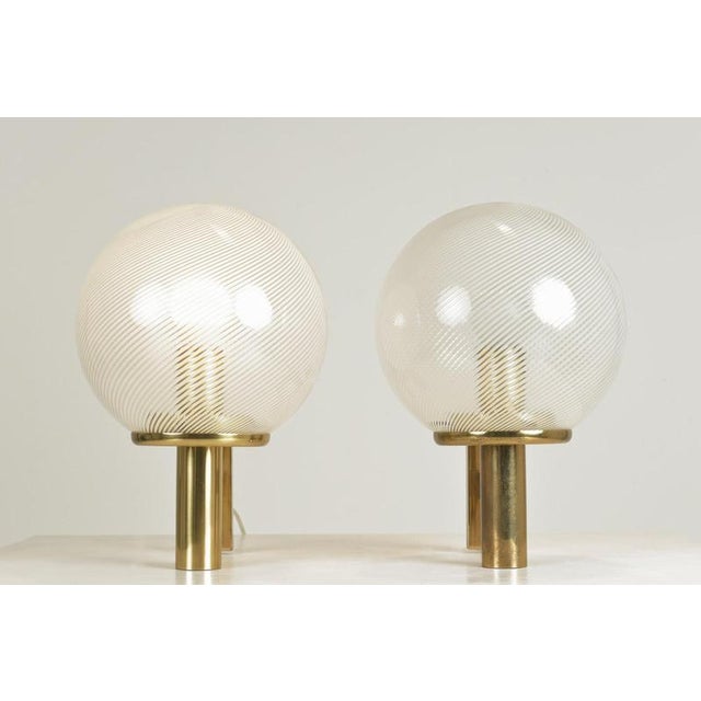 Thread Glass Filigran Wall Lights by Paolo Venini, Italy, 1940s, Set of 2 For Sale - Image 4 of 10