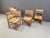 Pine Wood Dining Chairs from GM Mobler, 1960s, Set of 5 For Sale - Image 10 of 16