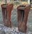 A Pair of Antique 19th Century Carved Wooden Corbels With Fluted and Acanthus Leaf Details. For Sale In New York - Image 6 of 8