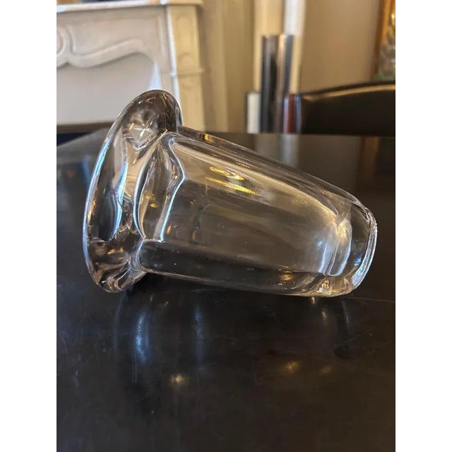 1950s Glass Vase attributed to Jean Daum, 1950s For Sale - Image 5 of 8