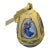 Late 20th Century Mr. Christmas Valerie Parr Hill Musical Egg Angels Hinged Trinket Box Ornament For Sale