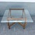 Boho Chic Vintage Boho Chic Rattan Square Glass Top Dining Table For Sale - Image 3 of 5