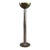 1970s Monumental Chrome, Brass and Lucite Torchiere Floor Lamp by Karl Springer For Sale