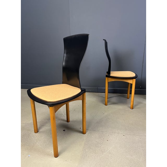 Vintage Pelope Dining Chairs by Francesco Binfarè for Cassina, 1990s, Set of 6 For Sale - Image 10 of 14