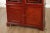 Kindel Georgian Style Mahogany Glass Door Bookcase Display Cabinet For Sale - Image 10 of 12