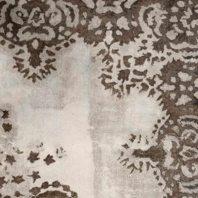 Vintage Turkish Rug in Wool For Sale - Image 6 of 10