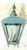 Antique Restored Street Light Converted to Hanging Lantern / Foyer Chandelier For Sale - Image 12 of 15