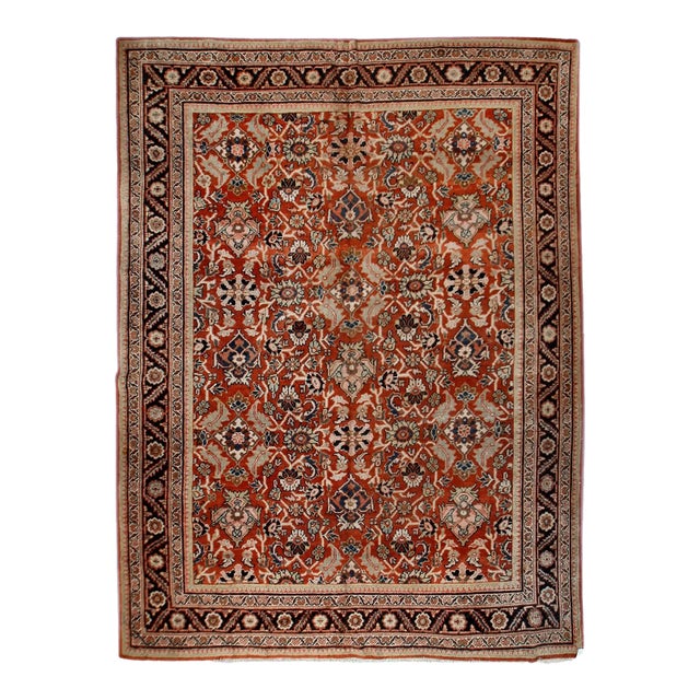 Antique Rug 8ft 11in X 11ft 8in For Sale