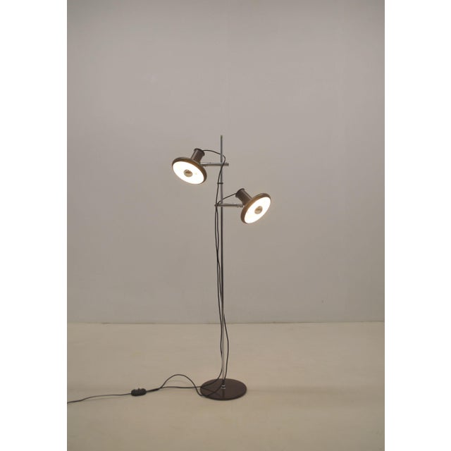 Danish Optima 4 Floor Lamp by Hans Due for Fog & Mørup, 1972 For Sale - Image 6 of 11