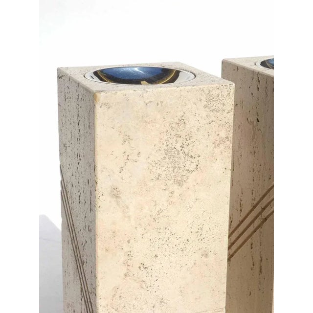 Travertine Ashtrays, 1970s, Set of 2 For Sale - Image 9 of 10