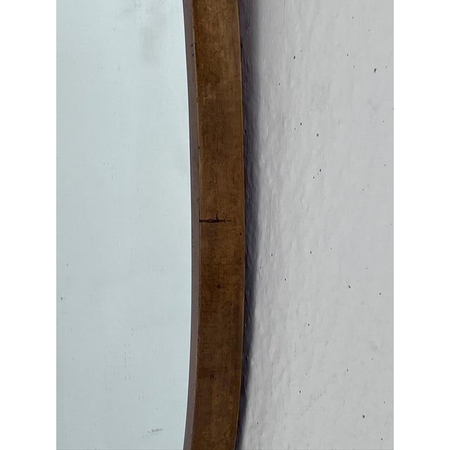 Wall mirror from the “Gli specchi di Carmi” series, designed by Eugenio Carmi for Morphos / Acerbis International in the...