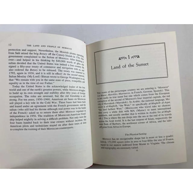 The Land and People of Morocco by William Spencer, 1973 Book For Sale - Image 9 of 13