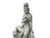 1980s Chinese Handcrafted GuanYin Bodhisattva on Dragon White Porcelain Statue For Sale - Image 5 of 10