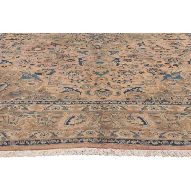 Mid 20th Century Mid 20th Century Vintage Persian Khorassan Rug - 08'01 X 10'07 For Sale - Image 4 of 9
