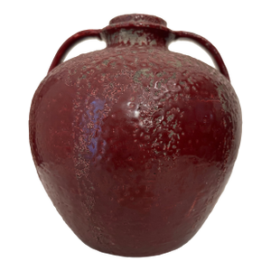Mid Century Red Pottery Jug by Raymor