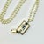 1990s Vintage Chippendale Art Deco Nutcracker Babble on Faux Pearls Christmas Pendant Necklace, 40” For Sale - Image 13 of 17