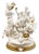 Large Bacchanal Triumph of Bacchus Sculptural Group in White and Gold Porcelain by Giuseppe Cappé, 1962 For Sale