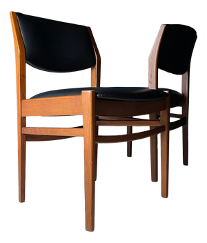 Set of Mid-Century Dining Chairs, Italy, 1970s