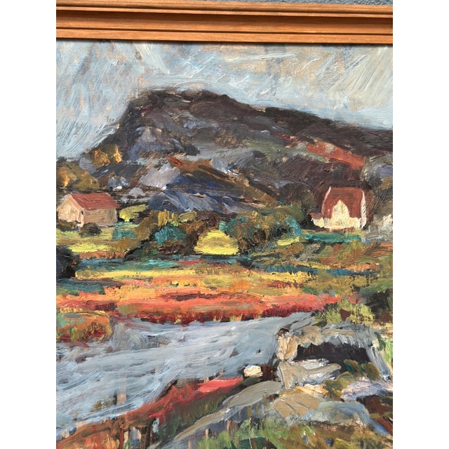 Karl Otto Kellgren, Landscape, 1960s, Oil on Canvas, Framed For Sale - Image 11 of 18